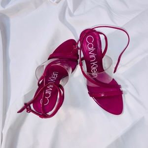 Cute women purple/pink heels